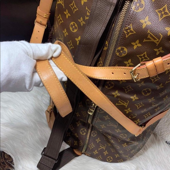 💎✨LARGE RARE✨💎 KEEPALL POLOCHON 65 Louis Vuitton TRAVEL - Picture 6 of 16